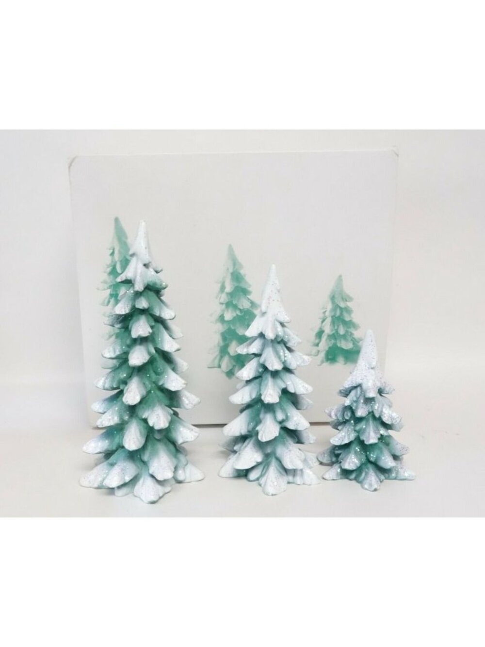 Dept 56 Village Accessories - Wintergreen Pines, Set of 3 52661